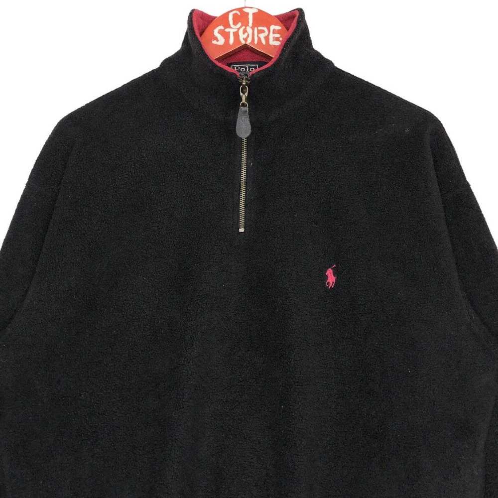 Polo Ralph Lauren Quater Zip Fleece Sweatshirt - image 3