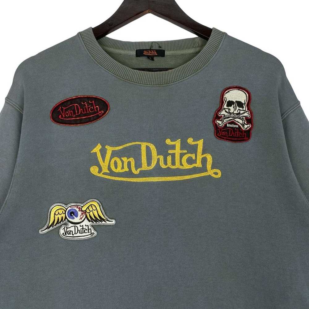 Vintage Von Dutch Stonewash Sweatshirt - image 5