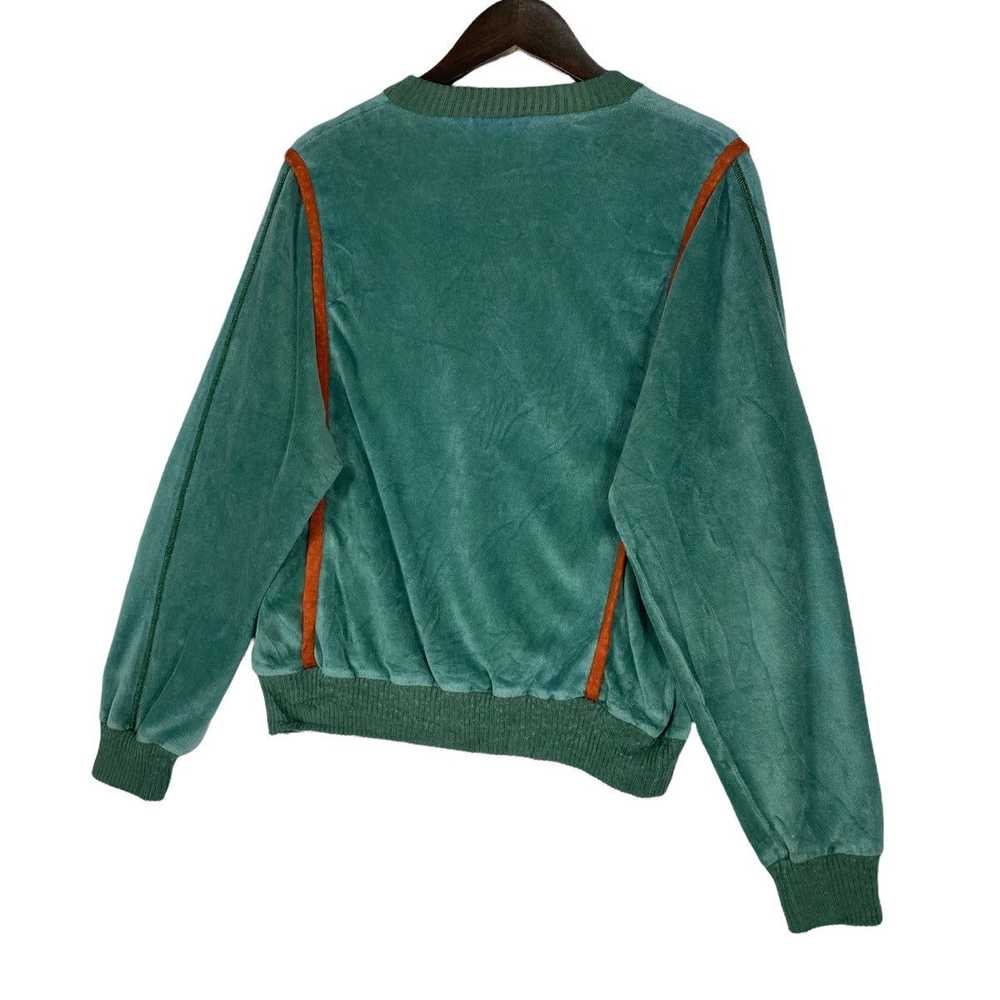 Vintage Christian Dior Sports Velvet Velour Green… - image 10