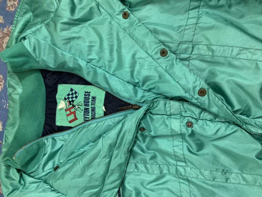 Vintage LEYTON HOUSE RACING Team Bomber Jacket - image 11