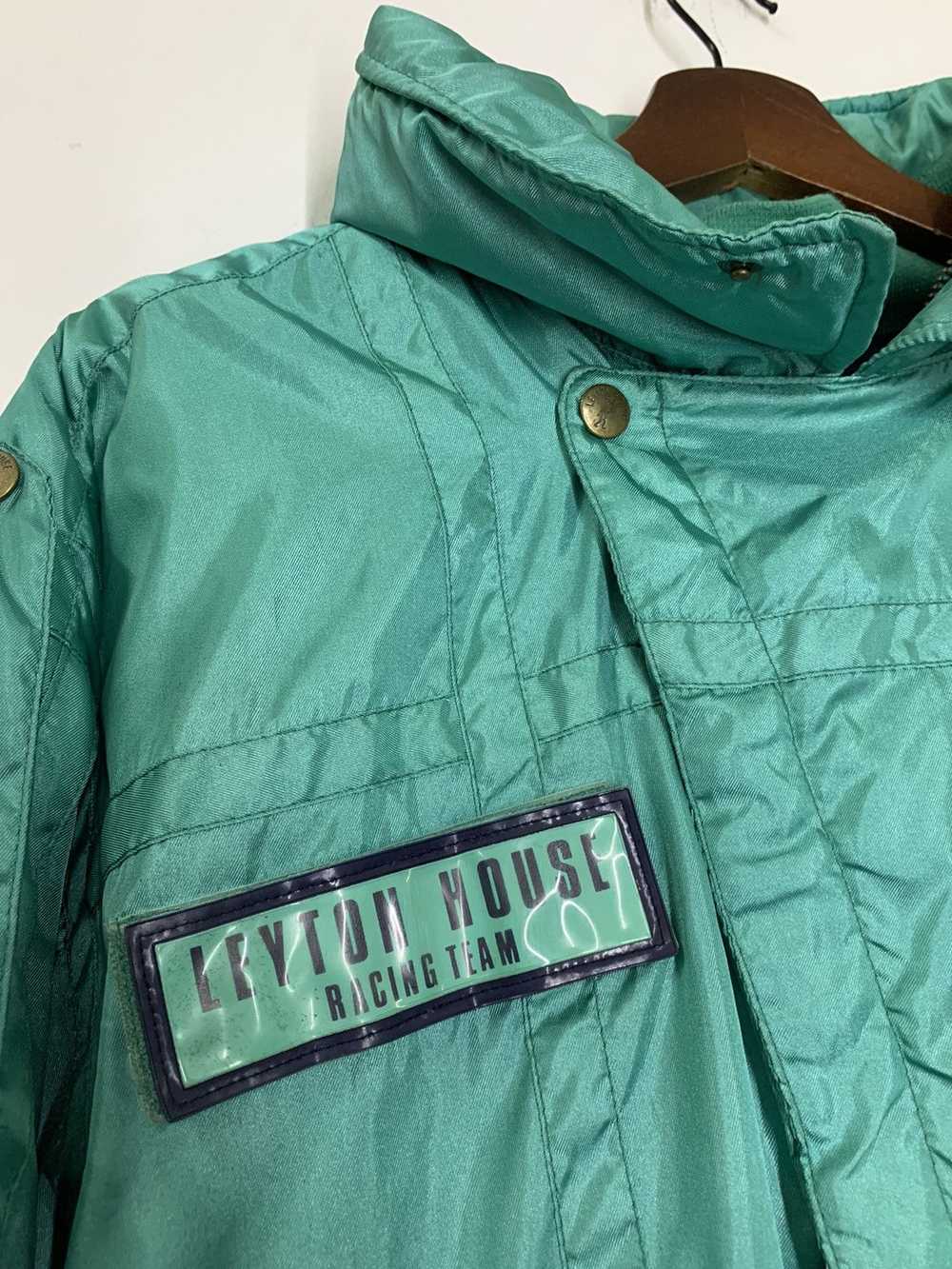 Vintage LEYTON HOUSE RACING Team Bomber Jacket - image 3