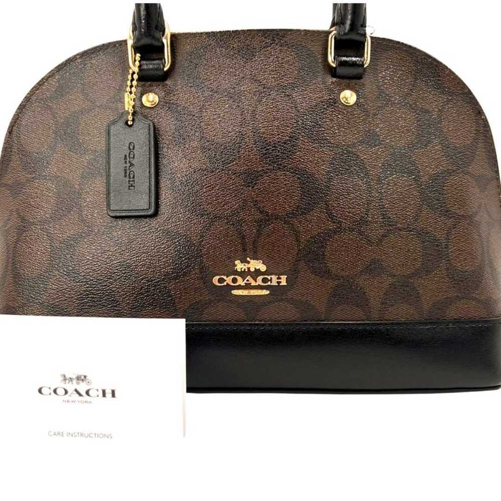 【Excellent Condition】COACH Handbag Signature PVC - image 2