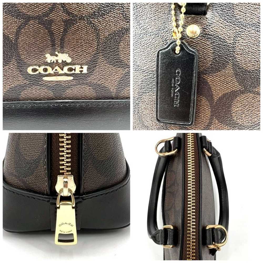 【Excellent Condition】COACH Handbag Signature PVC - image 5