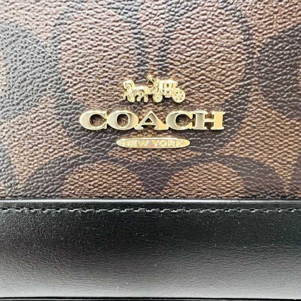 【Excellent Condition】COACH Handbag Signature PVC - image 6