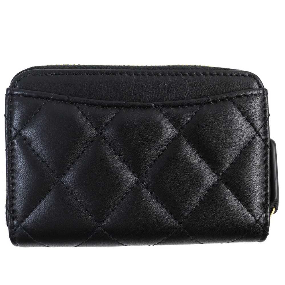 CHANEL Coin case AP0216 leather black Classic zip… - image 3