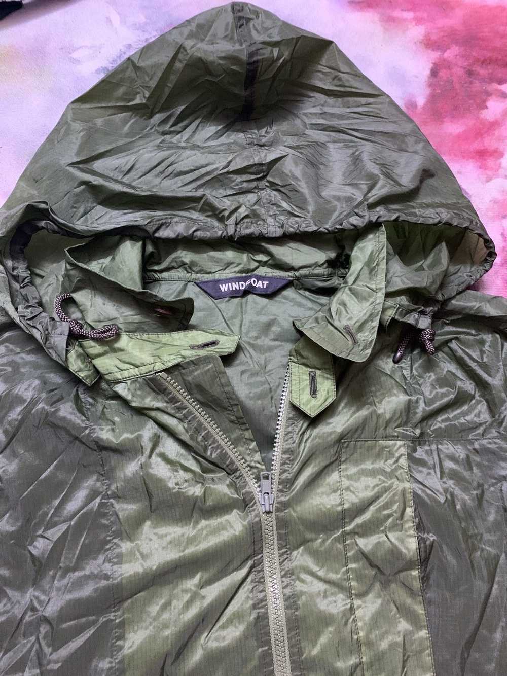 Issey Miyake Windcoat Foldable Parka Green Army - image 6