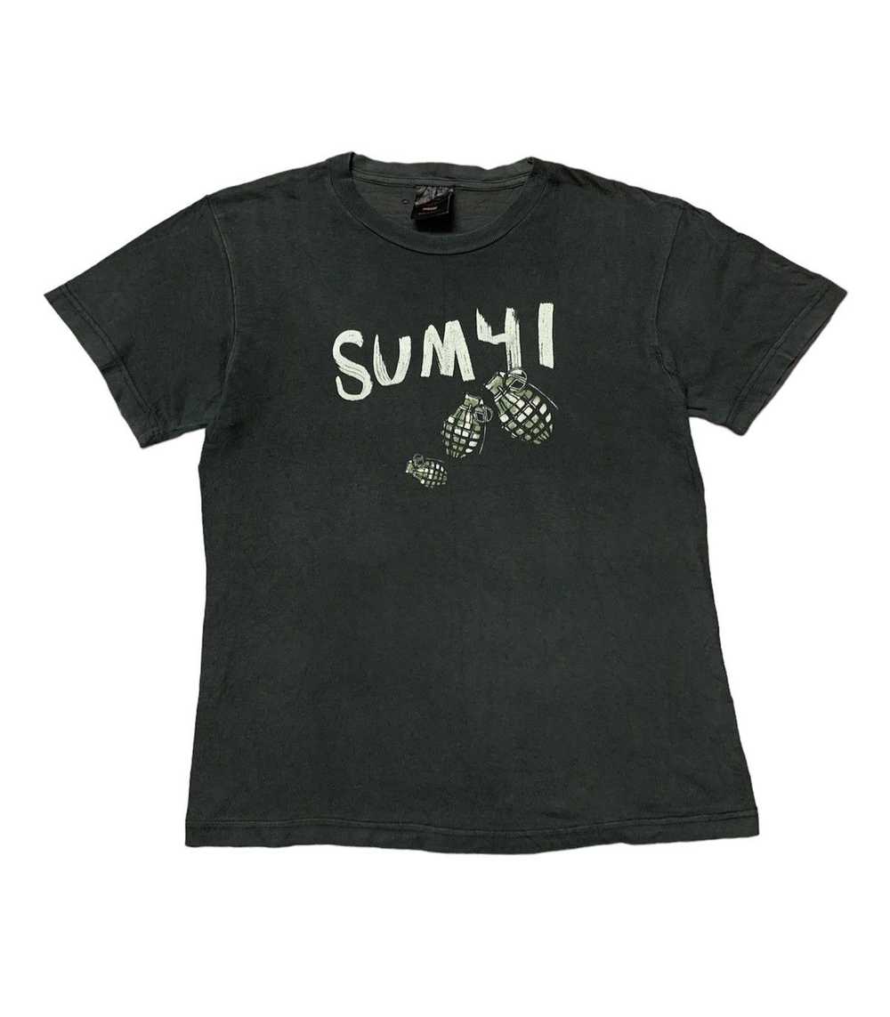 Vintage SUM 41 ‘Go Chuck Your Self’ Tour Tees Pun… - image 1