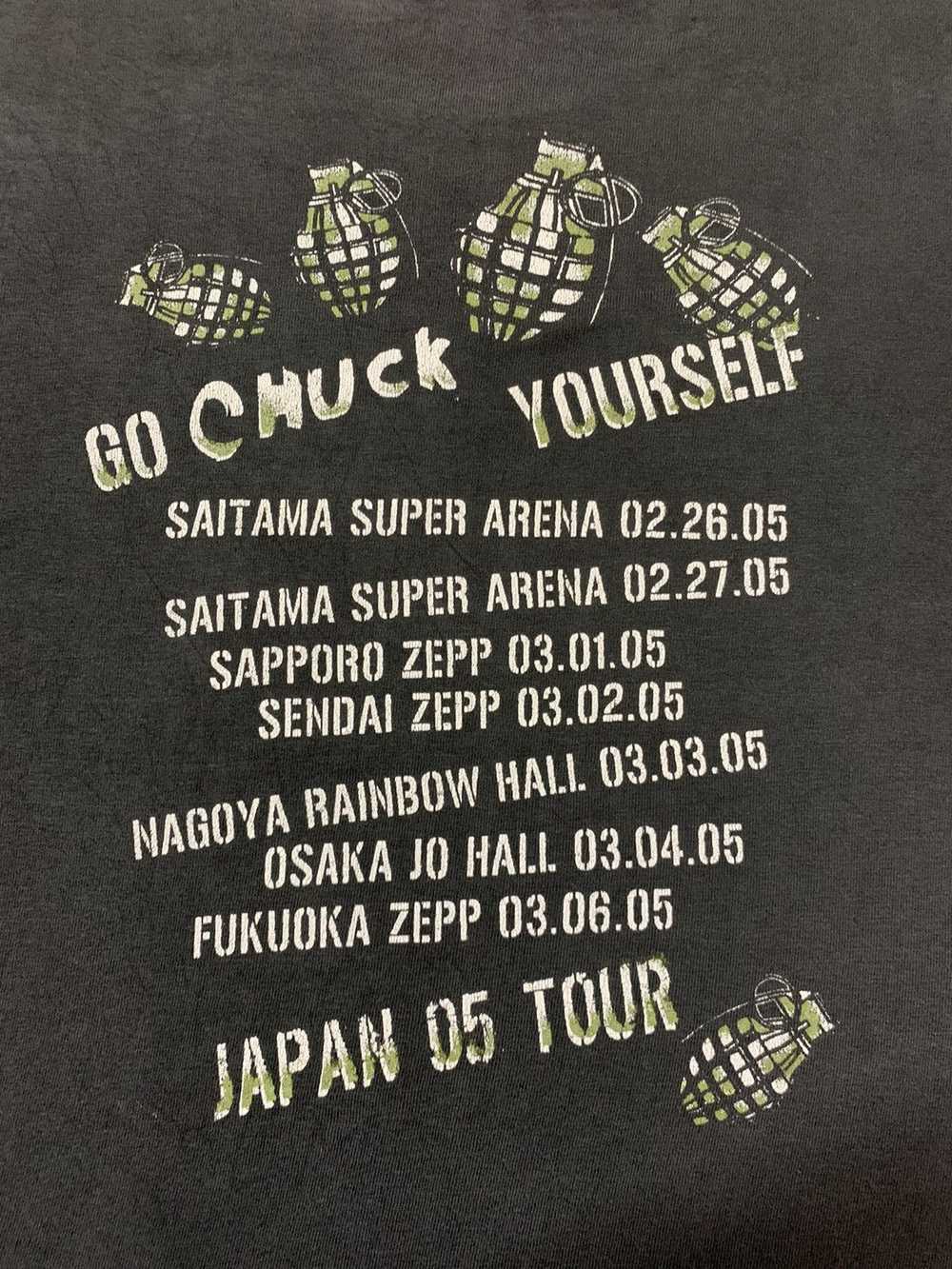 Vintage SUM 41 ‘Go Chuck Your Self’ Tour Tees Pun… - image 5