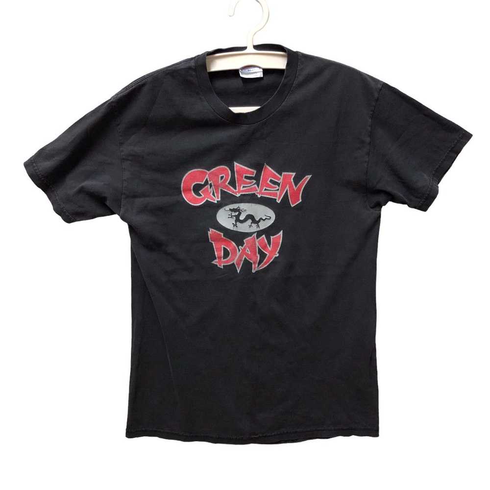 Vintage 2002 green day pop disaster tour tshirt - image 1