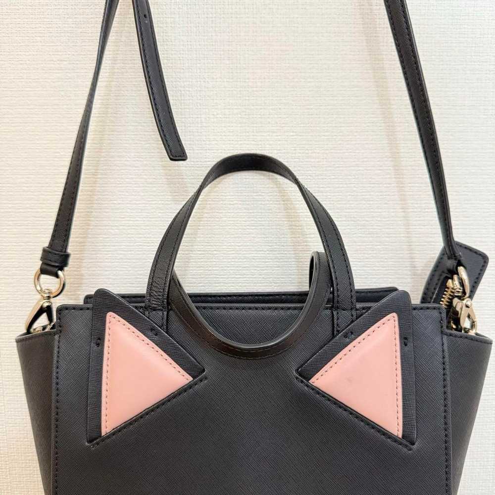 Extremely beautiful✨ Kate Spade cat shoulder tote… - image 2