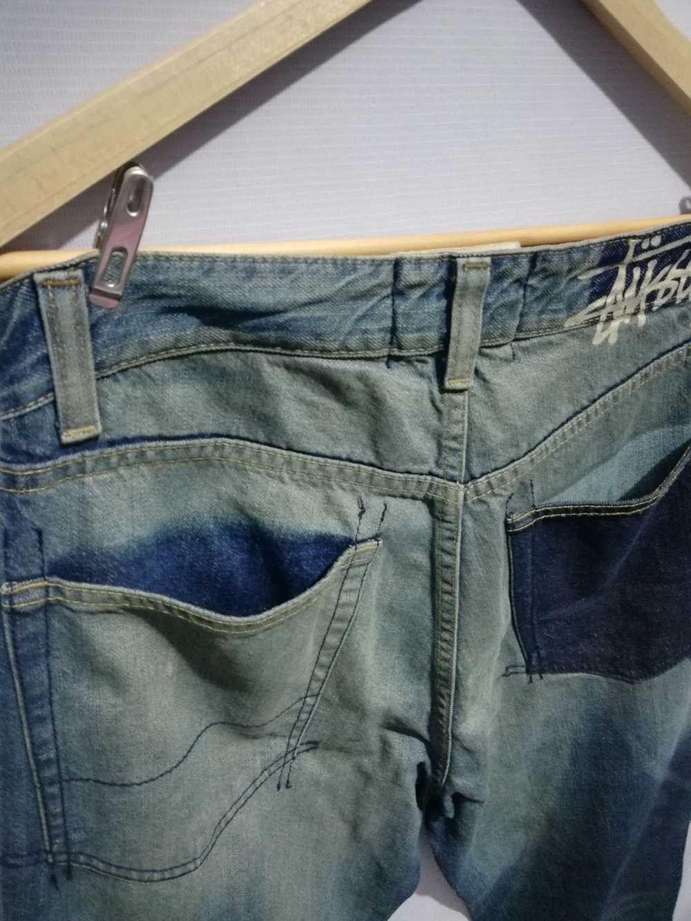 Stüssy rare stussy denim donut button size 30 - image 5