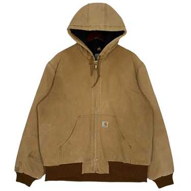 Vintage Carhatt Duck Active Jacket Carhatt Zipper… - image 1