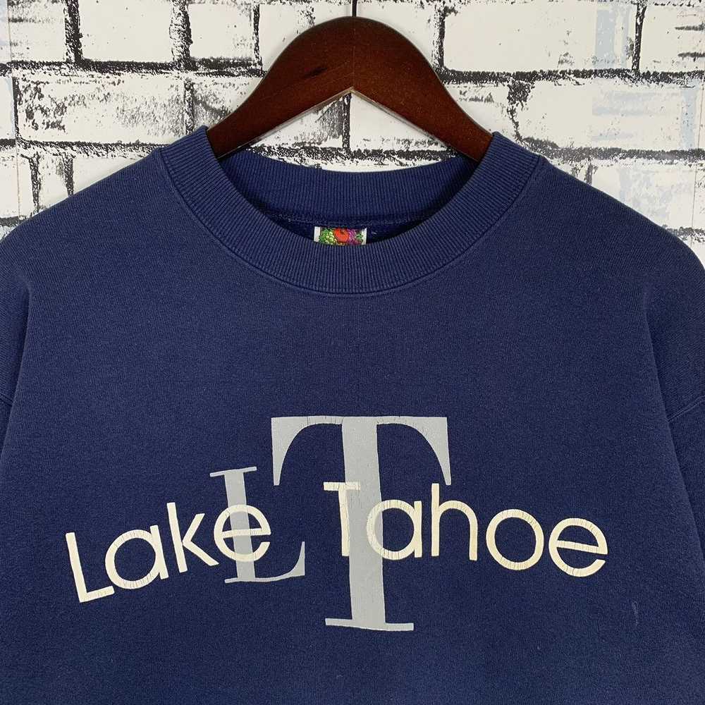 Vintage Lake Tahoe Sweatshirt Lake Tahoe Crewneck - image 2