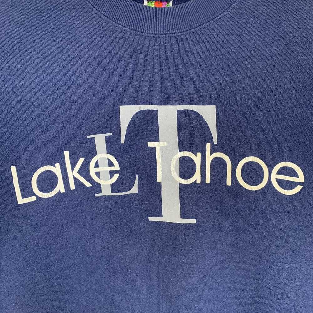 Vintage Lake Tahoe Sweatshirt Lake Tahoe Crewneck - image 3