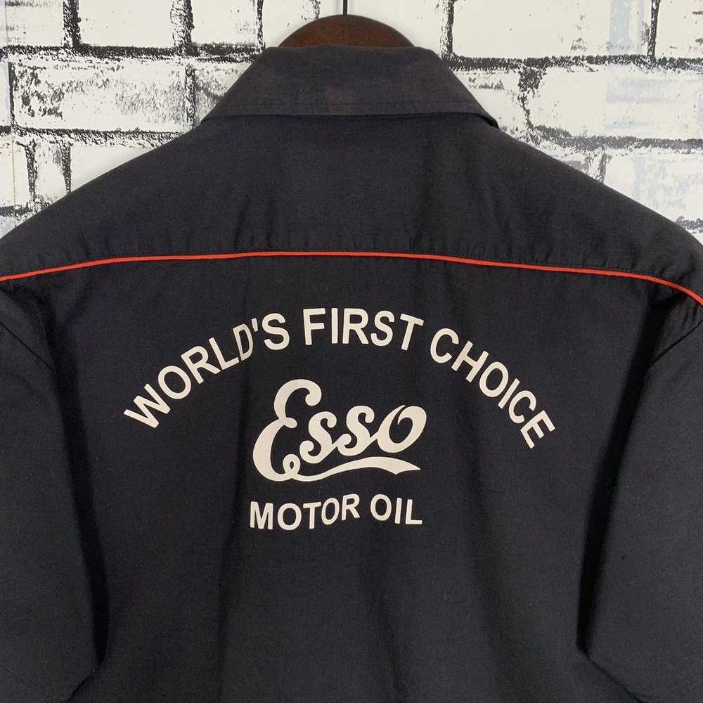 Vintage - Esso Exxon Mobil Company Motor Oil Work… - image 8