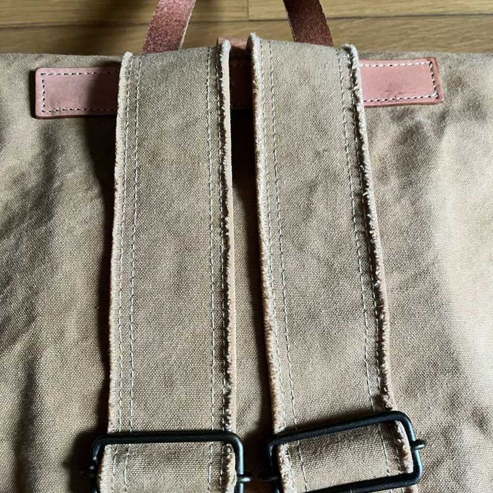 Canvas Backpack - Organic Canvas, Plant-Dyed - image 5