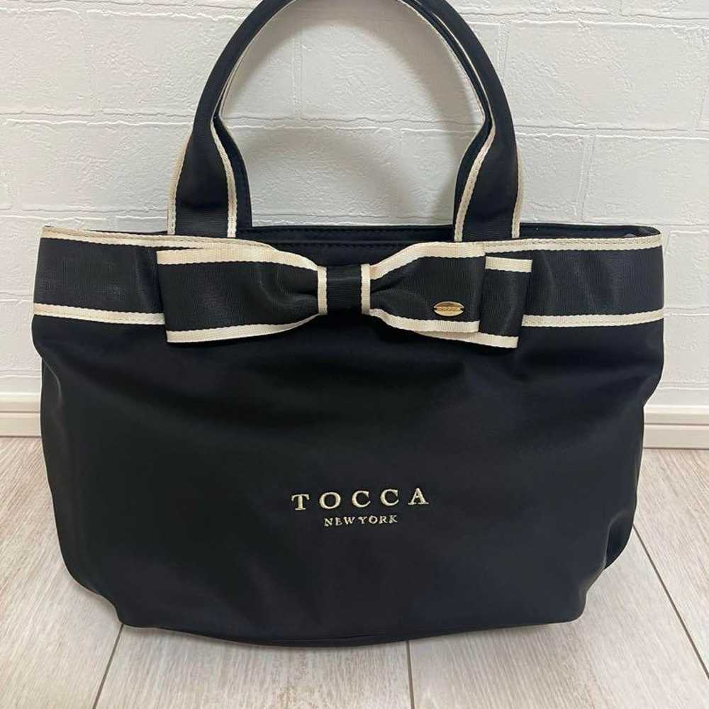 TOCCA BICOLOR RIBBON TOTE  
Tocca Ribbon Tote Bag - image 1