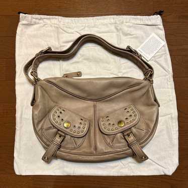 Y2K MARC JACOBS leather shoulder bag