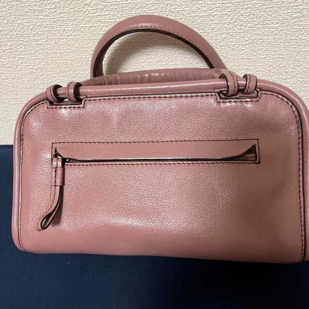 Motherhouse Pink Leather Handbag Shoulder Bag - image 2