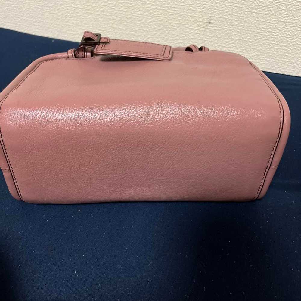 Motherhouse Pink Leather Handbag Shoulder Bag - image 6