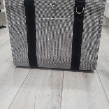 Lululemon 10L two tone tote bag black white - image 1