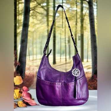 Brighton Kodiak Purple Leather Beautiful SoftShoul