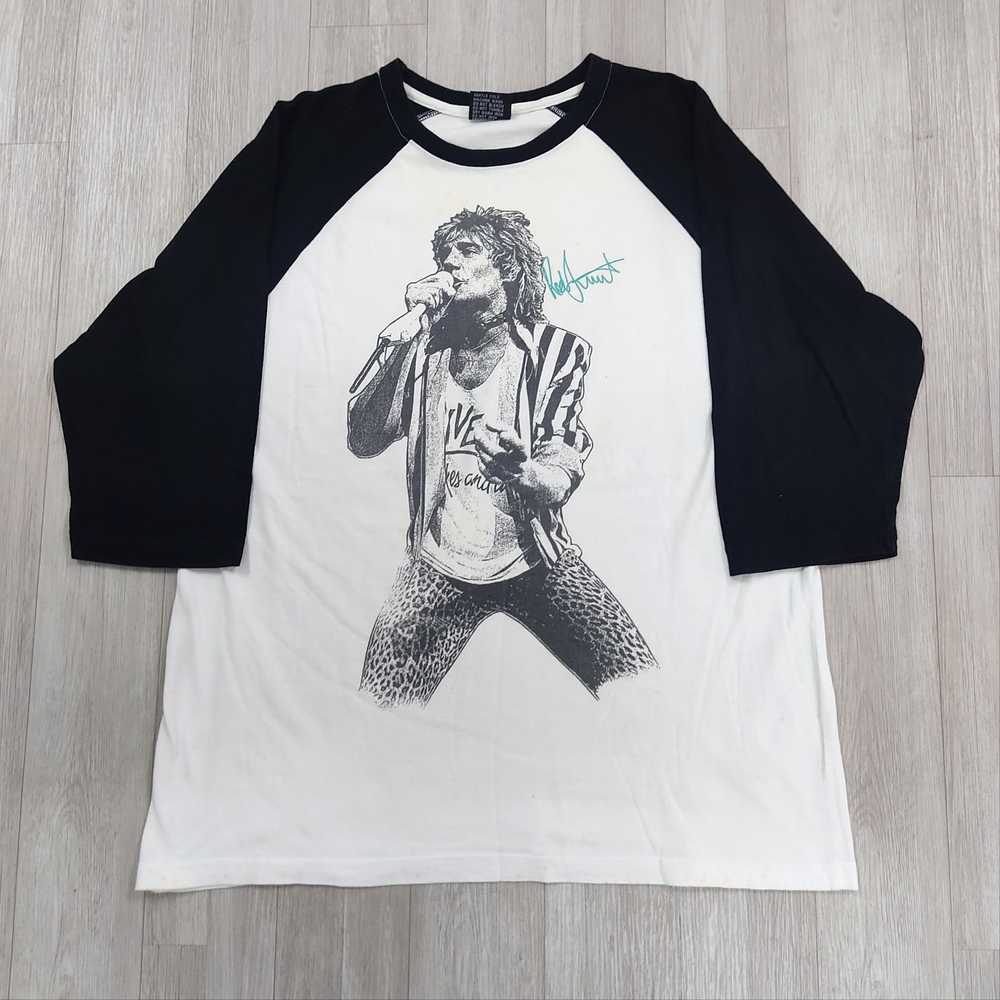 Vintage ROD STEWART Live Concert 3-Quarter Sleeve… - image 2