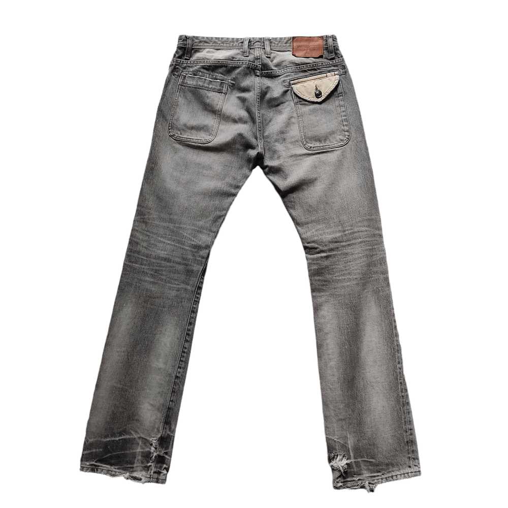 R.Newbold - R. Newbold Red Selvedge Distressed Je… - image 4