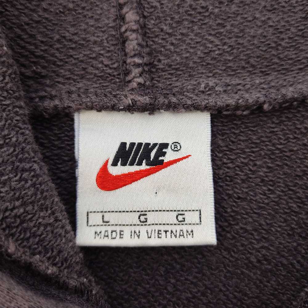 NEED GONE ❗Vtg 80s Nike Spell Out Hoodie Sweatshi… - image 7