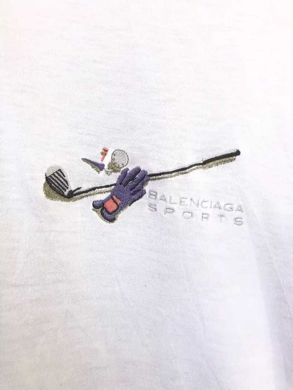 GRAIL🔥OG Balenciaga 🇮🇹 Twin Tipped Polo Golf S… - image 4