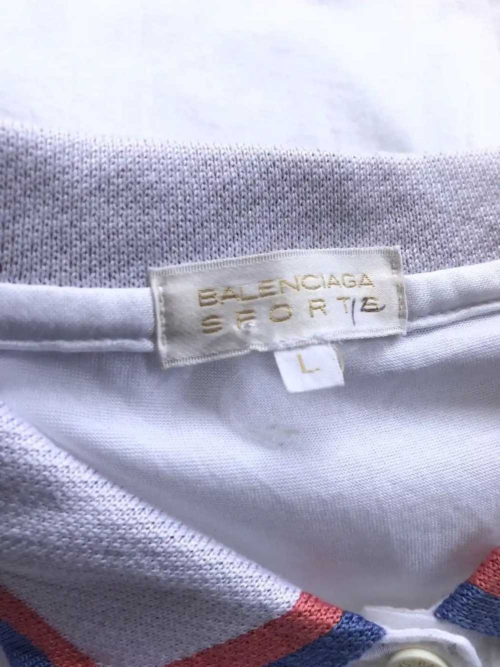 GRAIL🔥OG Balenciaga 🇮🇹 Twin Tipped Polo Golf S… - image 7