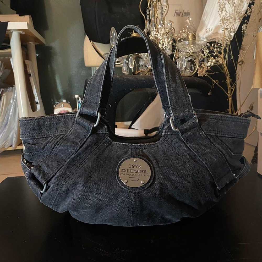 00's DIESEL Handbag Half Moon Crescent Archive - image 1