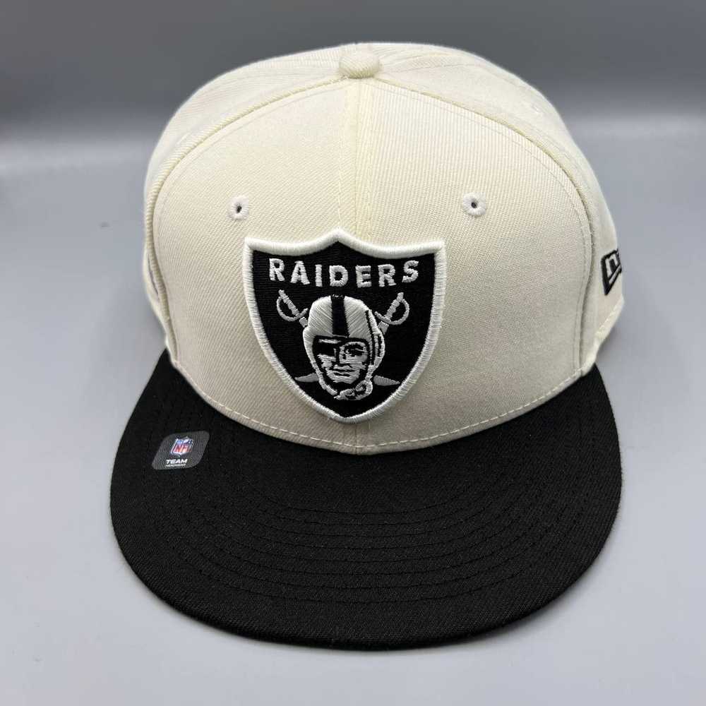 New Era Las Vegas Raiders Hat Men 7 5/8 50th Anni… - image 2