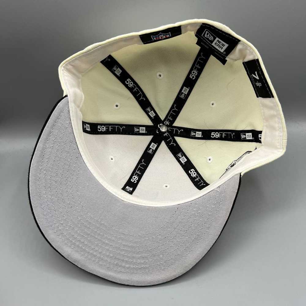 New Era Las Vegas Raiders Hat Men 7 5/8 50th Anni… - image 7