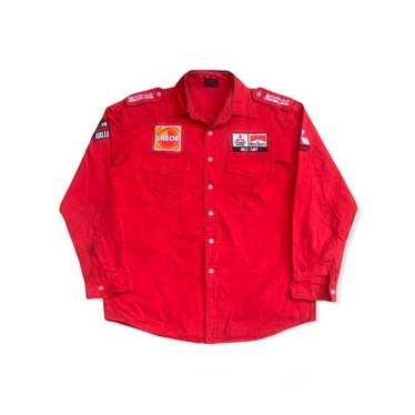 vintage mitsubishi ralliart embroidery shirts - image 1