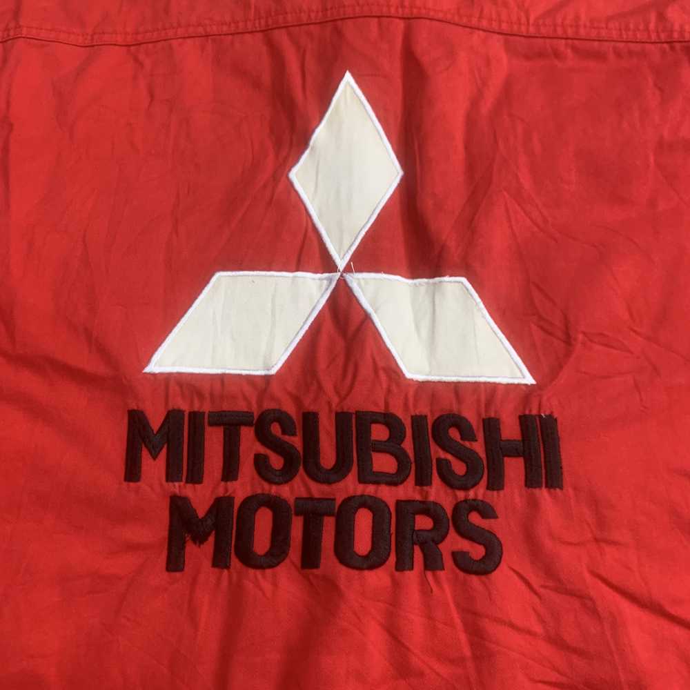 vintage mitsubishi ralliart embroidery shirts - image 8