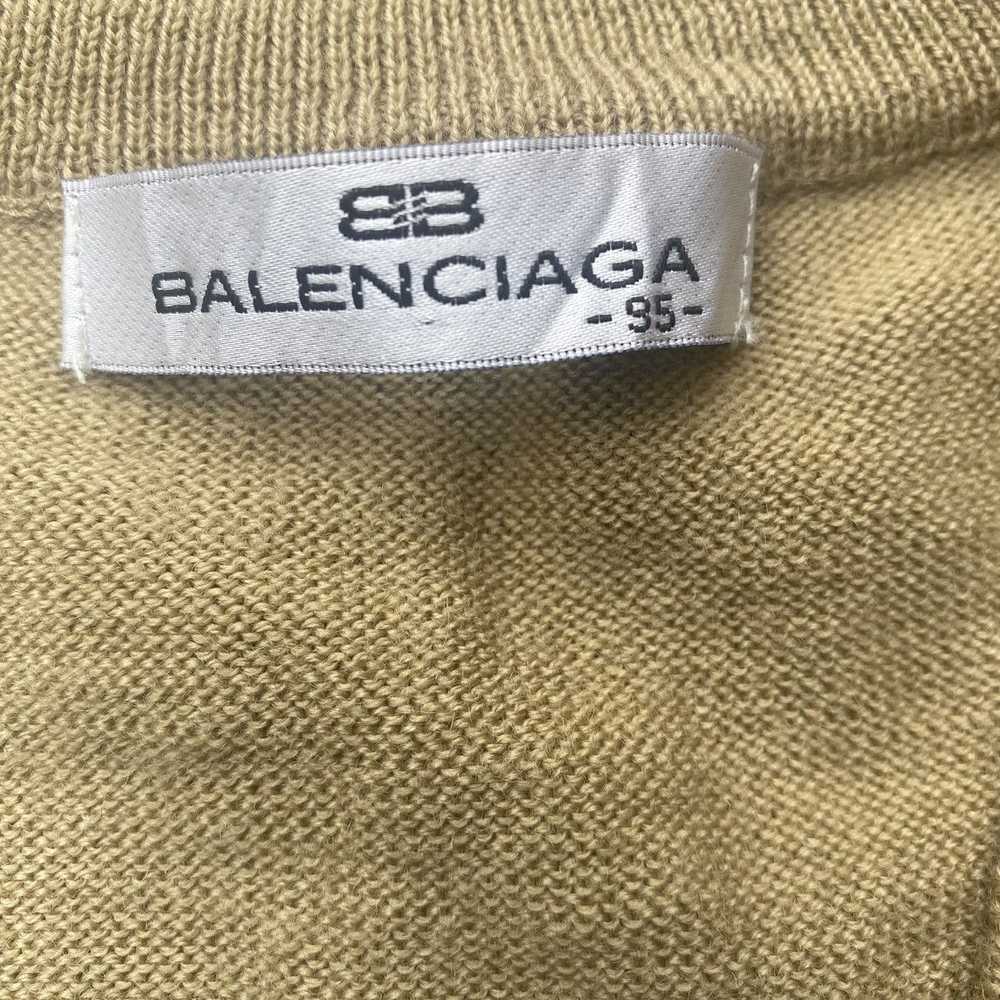 Vintage 90s Balenciaga Knitwear Vest - image 7