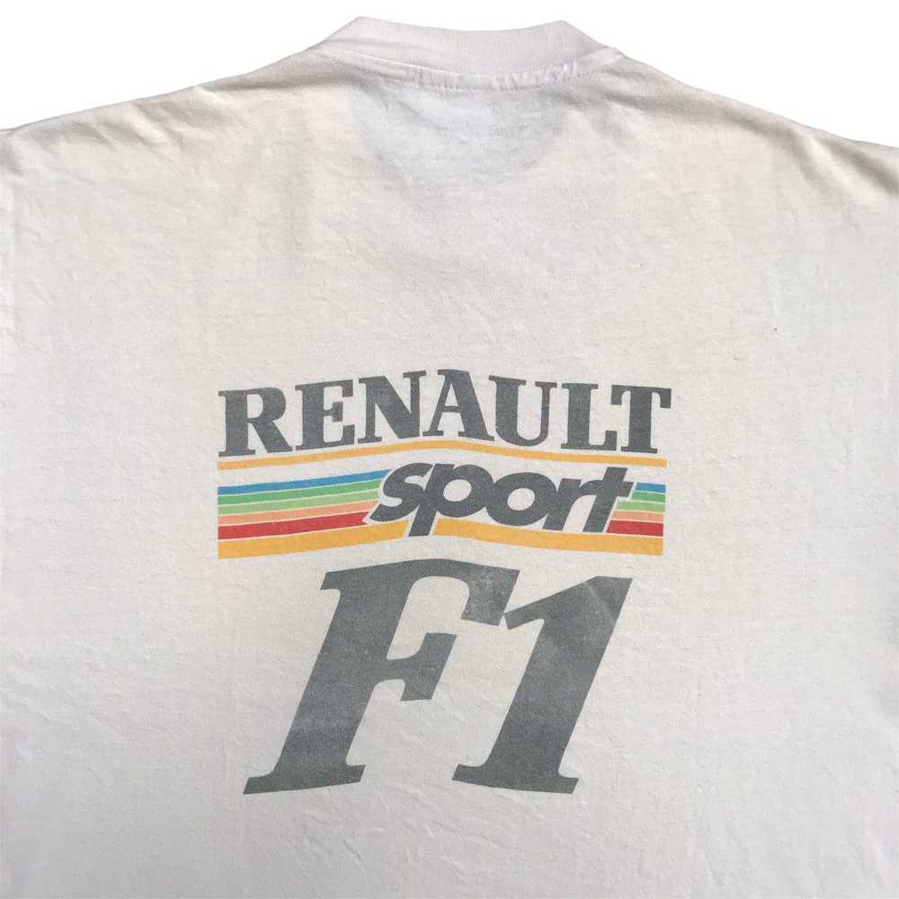 Vintage Renault Sport F1 Racing Team Tshirt - image 4