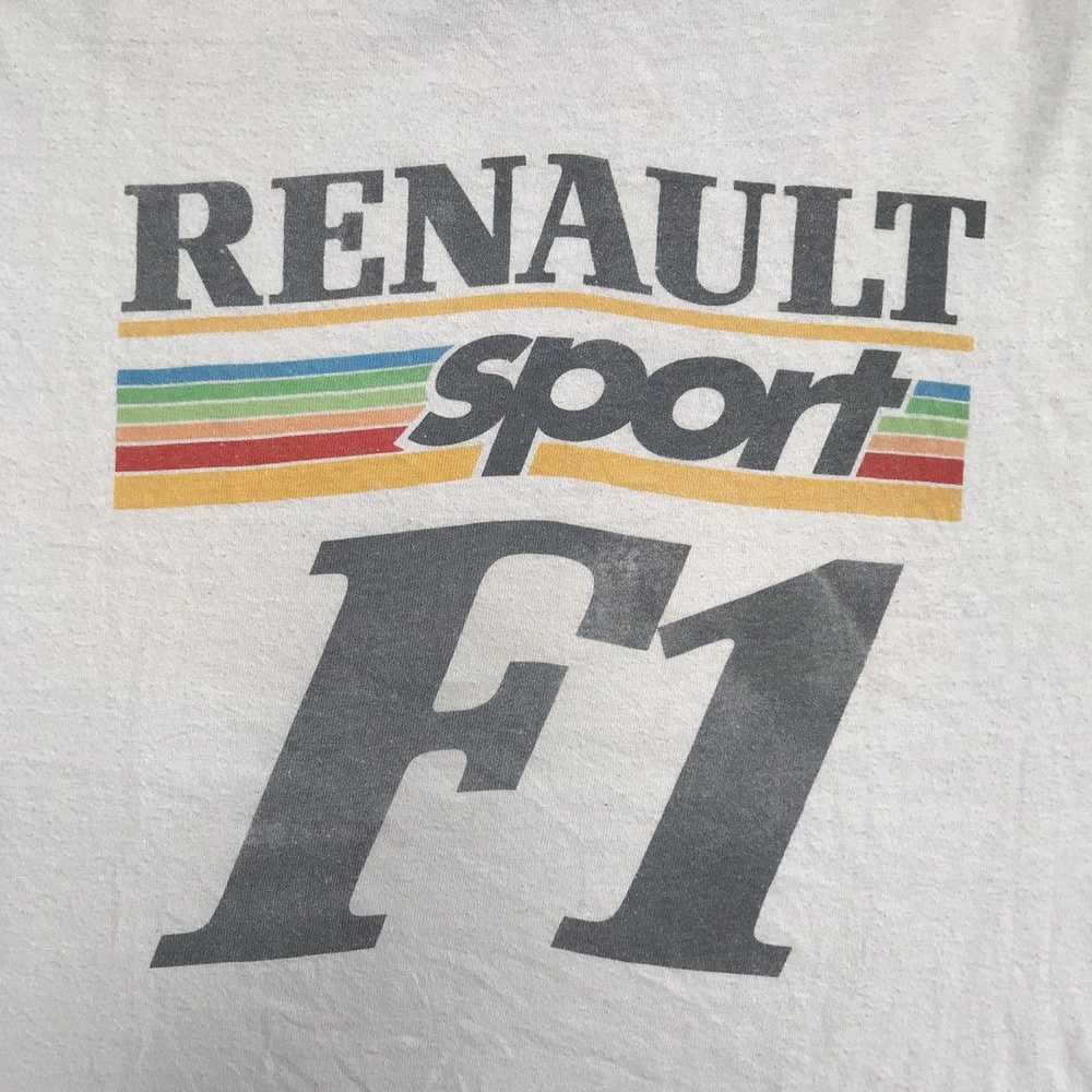 Vintage Renault Sport F1 Racing Team Tshirt - image 5