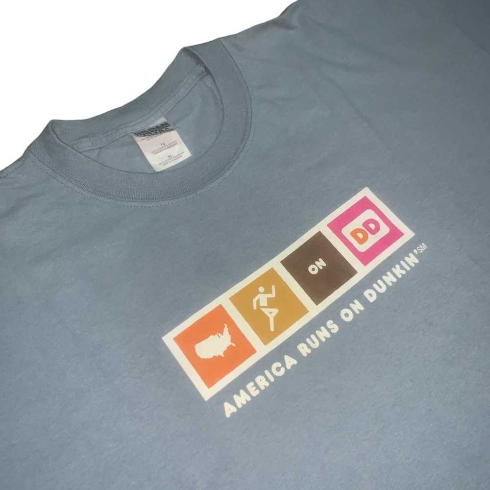 Vintage Y2K Dunkin Donuts Promo Tees - image 4