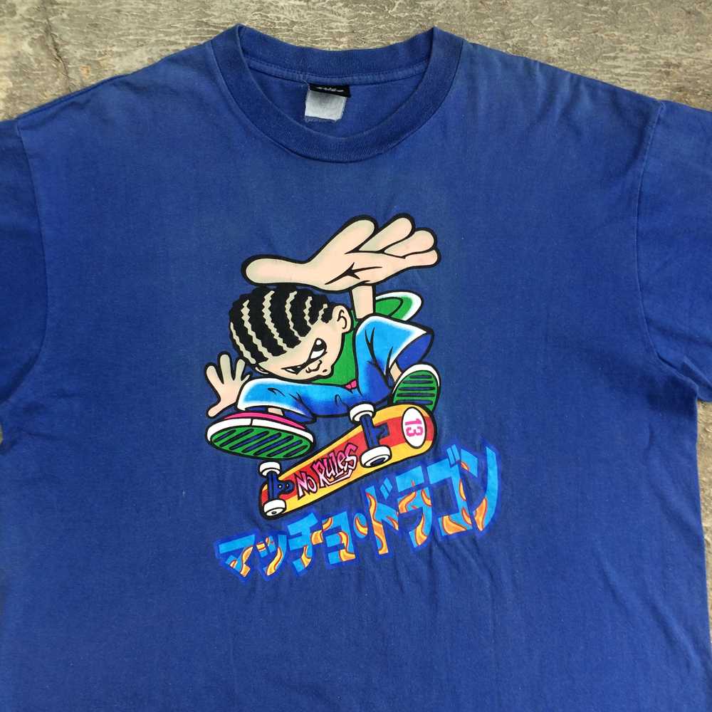 vintage no rules skateboards tshirt zorlac real s… - image 5