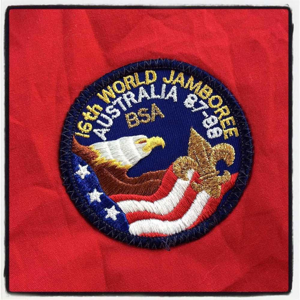 Vintage 80s world jamboree boy scout jacket - image 3