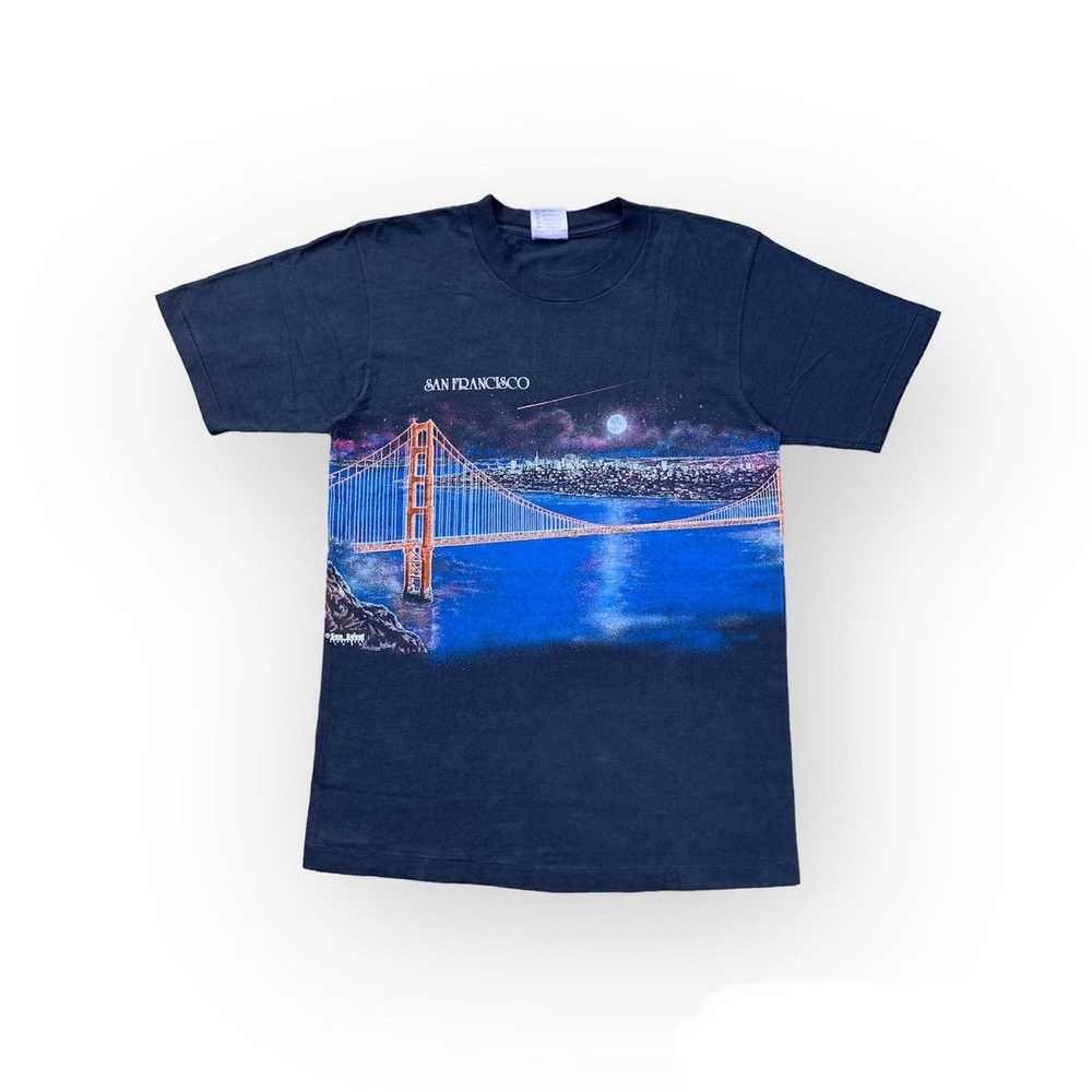 Vintage City Light San Francisco Bridge San Segal… - image 1