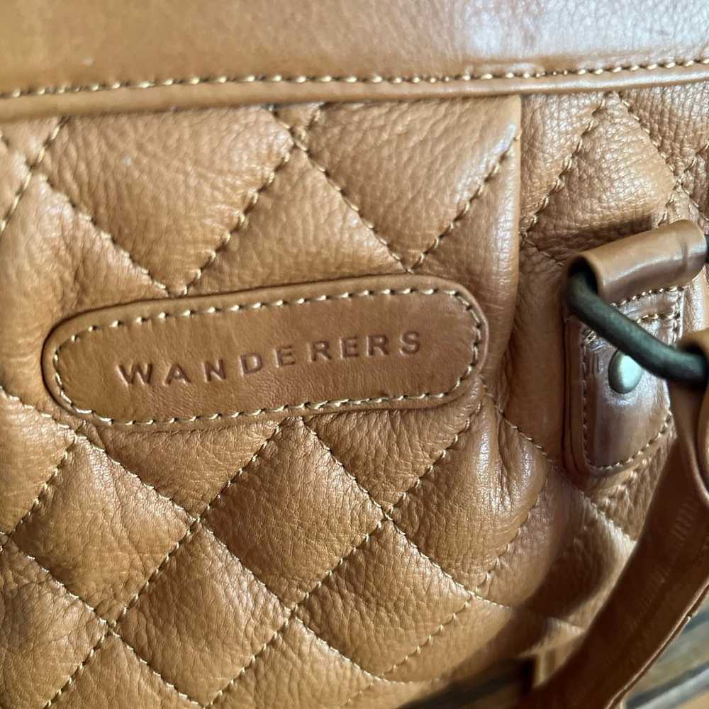 Wanderers Tan bag- Vilinius- barely used- magneti… - image 9