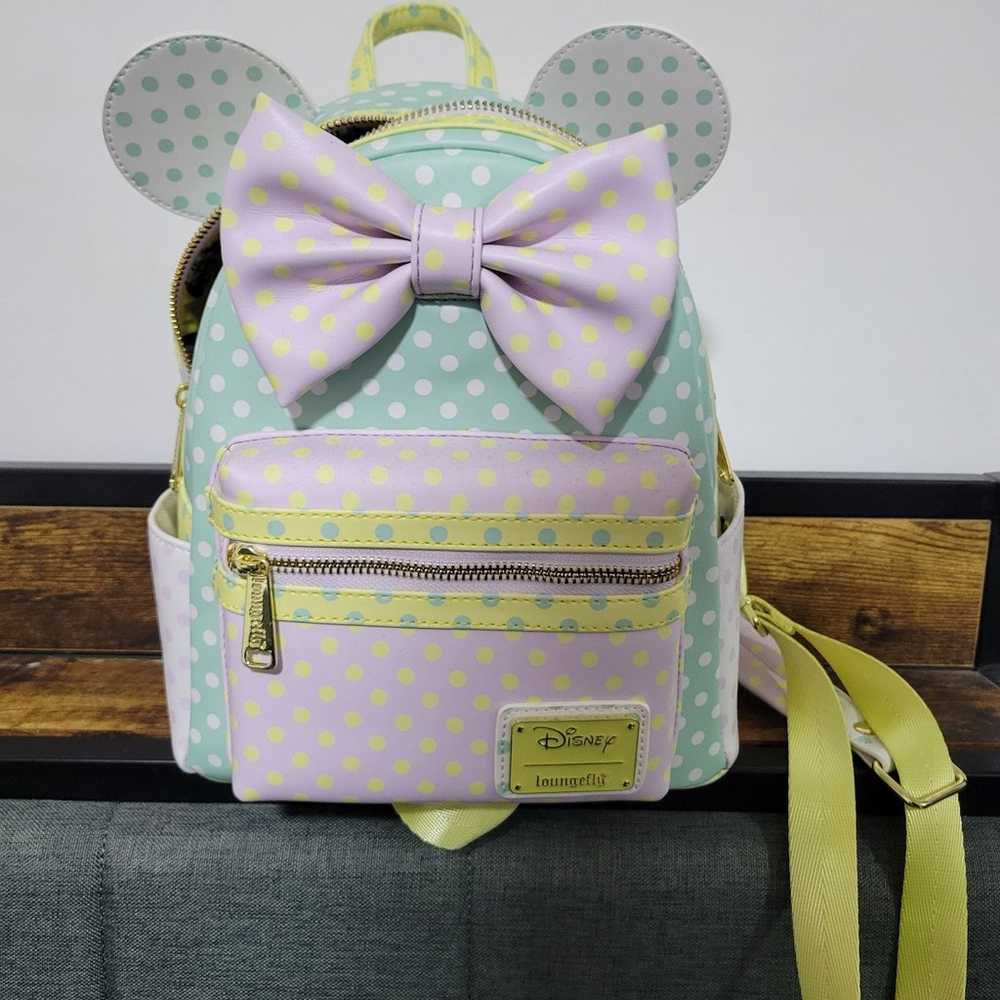 Loungefly Polkadot mini backpack - image 1