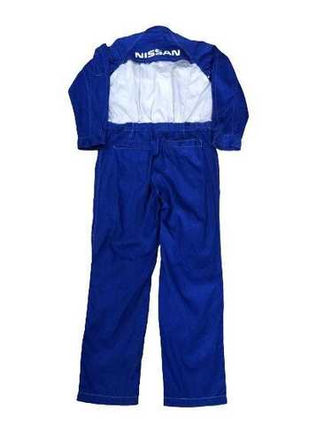 vintage nissan jumpsuit overalls/coveralls work w… - image 1