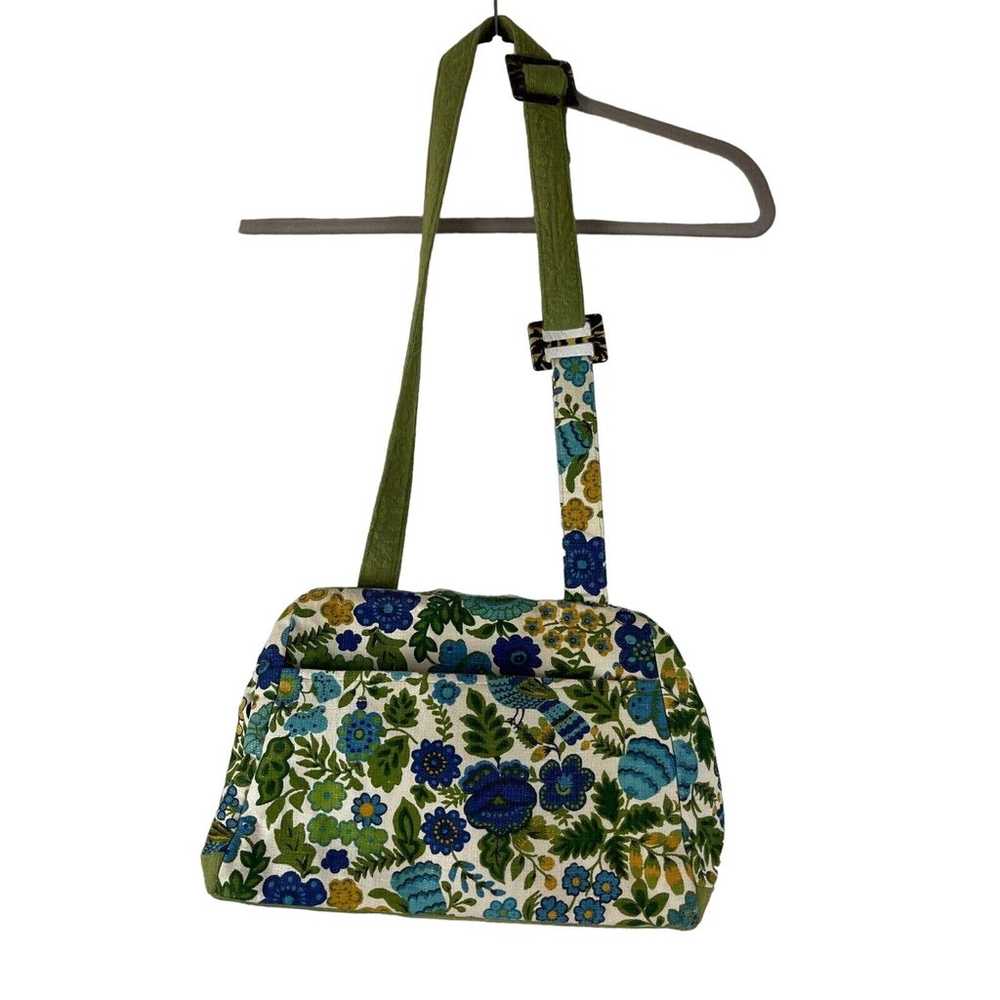 Range Of Motion Floral Print Crossbody Bag Handma… - image 5