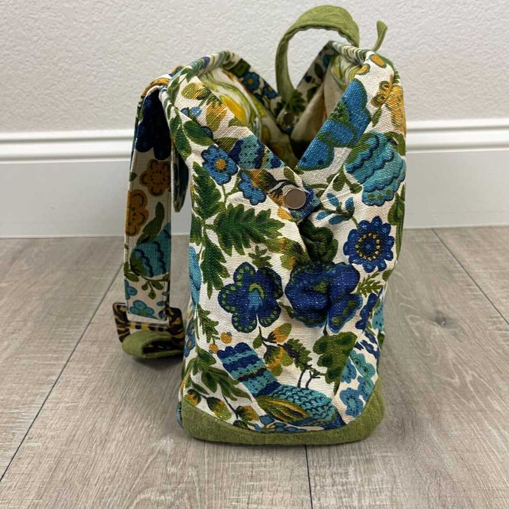 Range Of Motion Floral Print Crossbody Bag Handma… - image 9