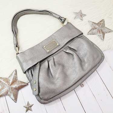 Marc by Marc Jacobs metallic silver shoulder bag … - image 1