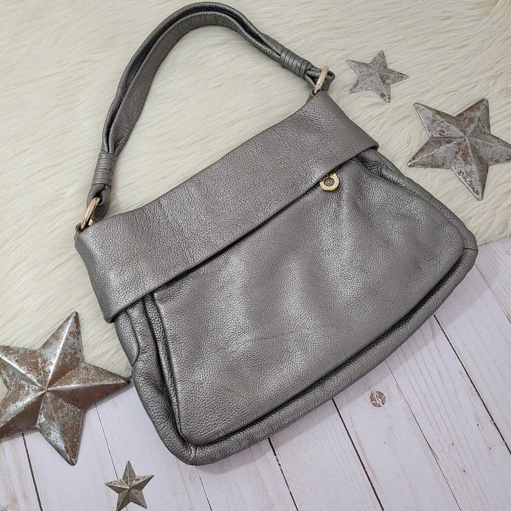 Marc by Marc Jacobs metallic silver shoulder bag … - image 5